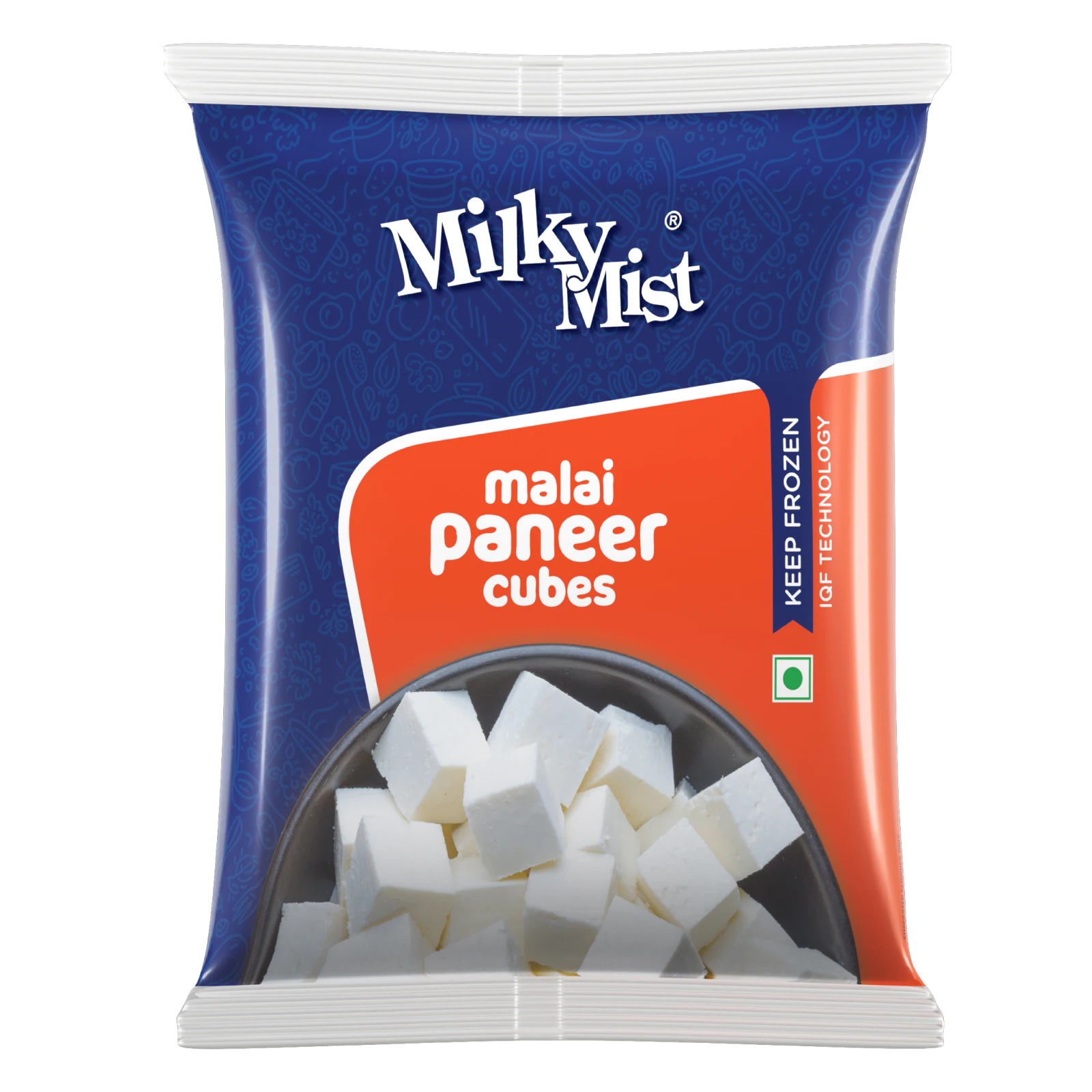 Wholesale Supplier of Indian Paneer Cubes Frozen at Best Price in India
