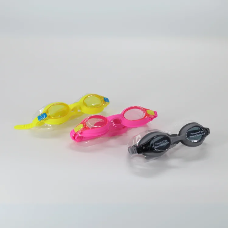 Custom Rubber Elastic Strap Adult and Kids Water Goggles