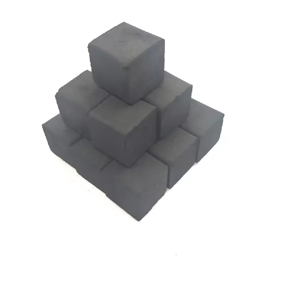 Eco Friendly smokeless Cube Shape coconut shell charcoal custom best seller charcoal for hookah