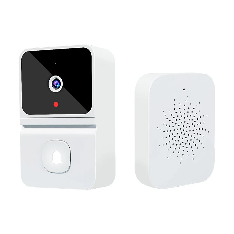 Doorbell two way intercom remote message notification built in battery extra long standby time Tuyasmart Video Doorbell Camera