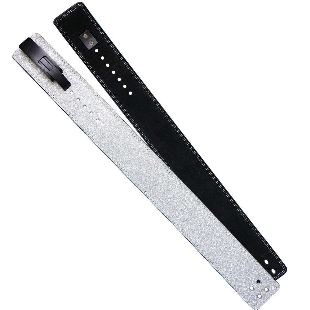 Hot sale Best quality custom grey  lever belt / back support weightlifting lever buckle belt adjustable