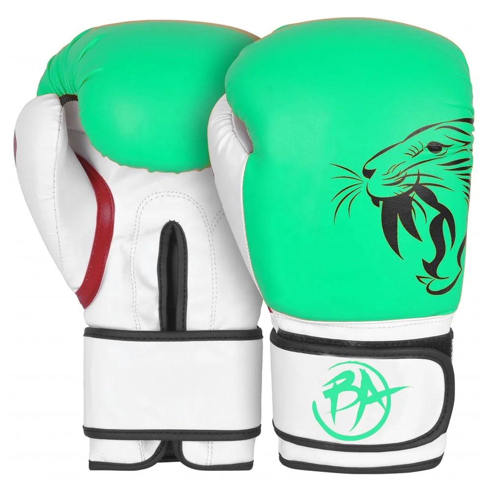 New Arrival Boxing Gloves PU Leather Punching Mitt Training MMA Sparring Gloves Professional Sports new Design Customize Logo