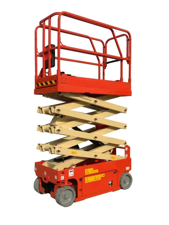 Cheap lifter machine hydraulic mobile human traction scissor lift cherry picker  lifting Machine  instock