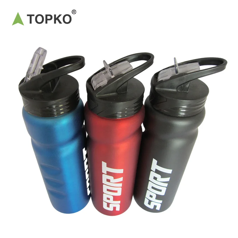 TOPKO High Quality Stainless Steel Sports Kettle Stainless Steel Water Bottle Outdoor Travel Large Capacity Sports Kettle