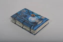 New Cat Printed Vintage Journal With Decor Book Of Shadows Goddess Witchcraft Spell Of Shadows Leather Journal