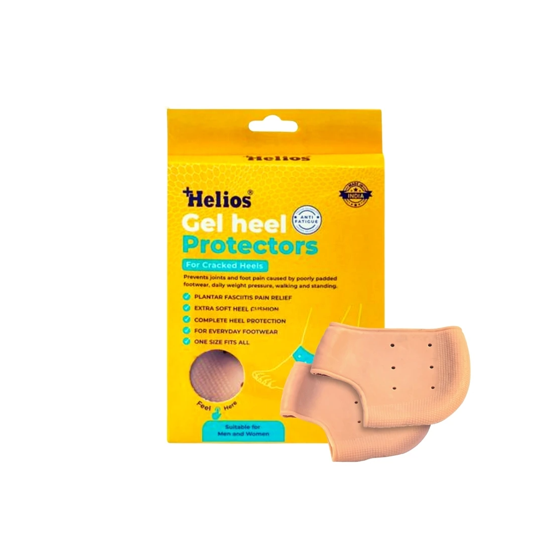 Step up your comfort game with Helios Gel Heel Protectors