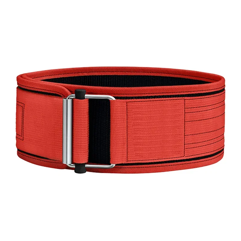 Self Locking Custom Made Weight Lifting Workout Back Support Power Belt Premium Quality Nylon Material Strong Gym Belt