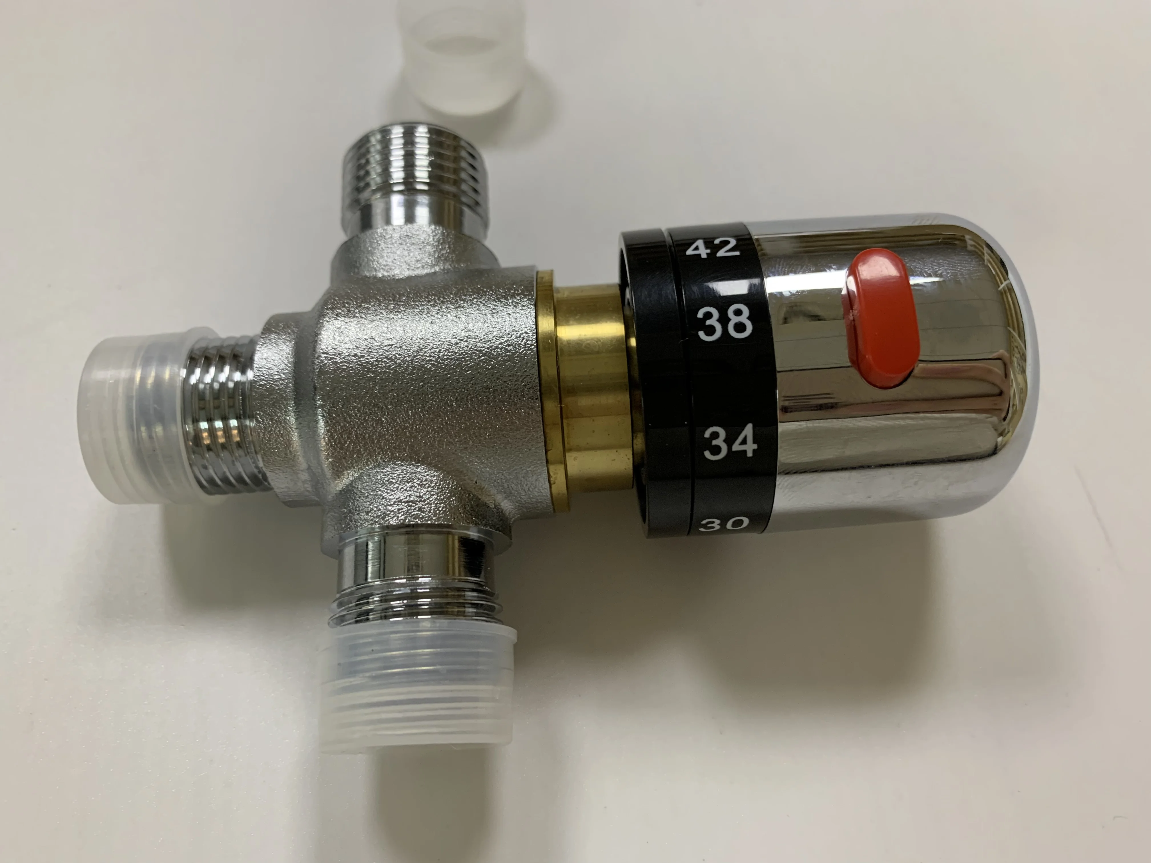 Brass Ball Valve Straight with Swivel Nut for Water Meter Thermostatic Valve