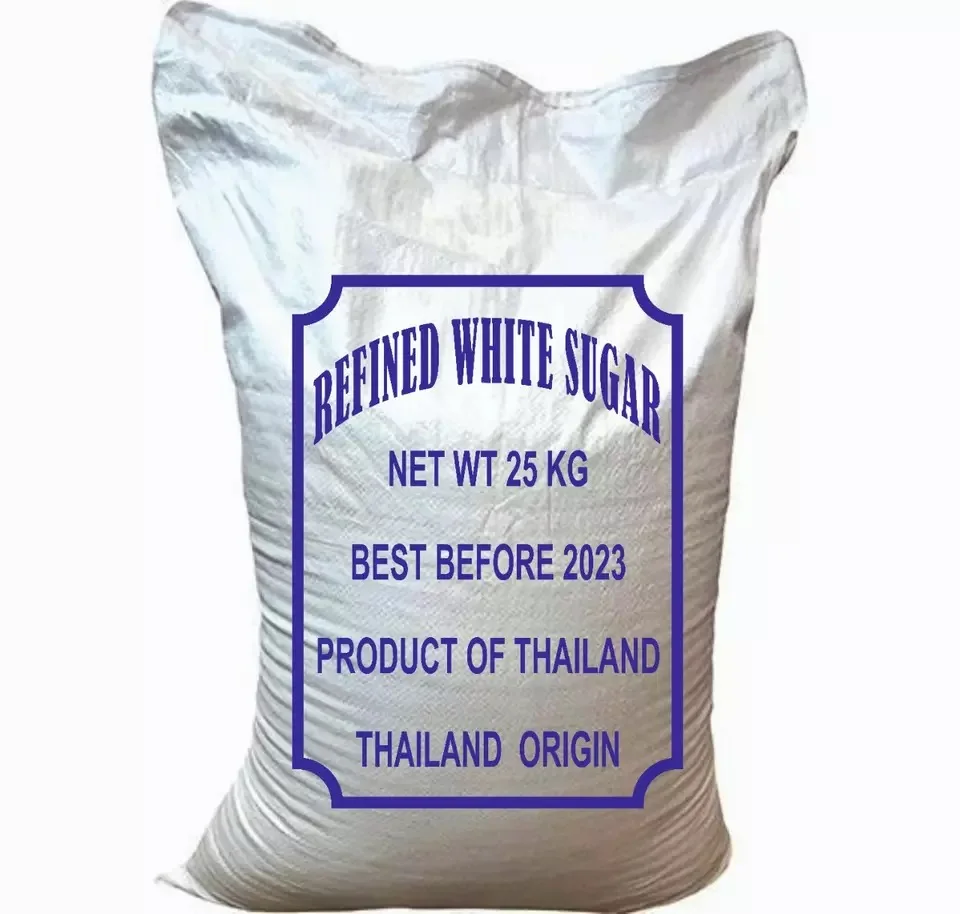 Brazil Sugar ICUMSA 45/White Refined Sugar/Cane Sugar 25kg & 50Kgs bags