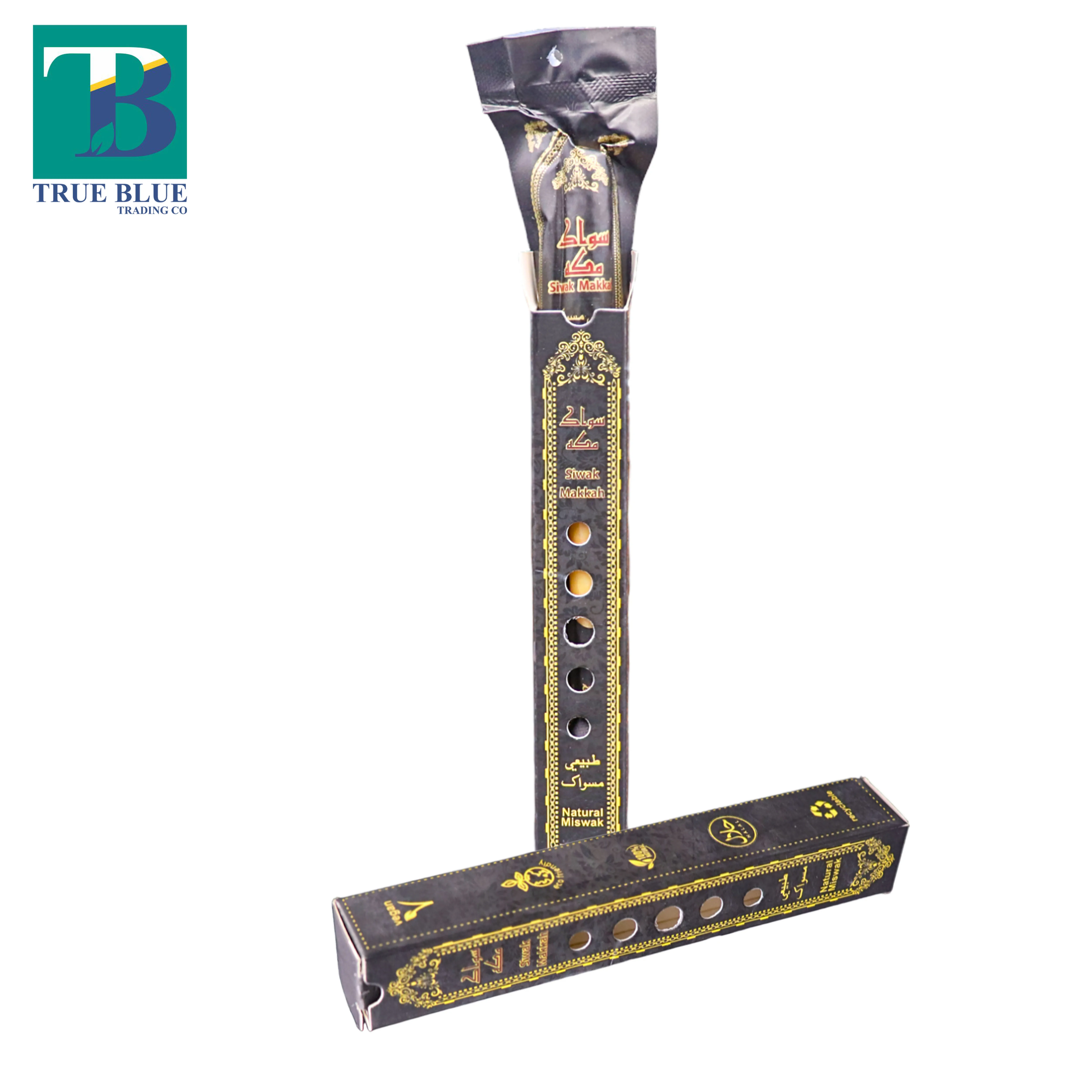 PREMIUM QUALITY SIWAK MAKKAH 1 PIECE BOX SIWAK/MISWAK/SEWAK NATURAL TOOTHBRUSH FOR ORAL CARE BEST VACUUM PACKED ORAL HYGIENE