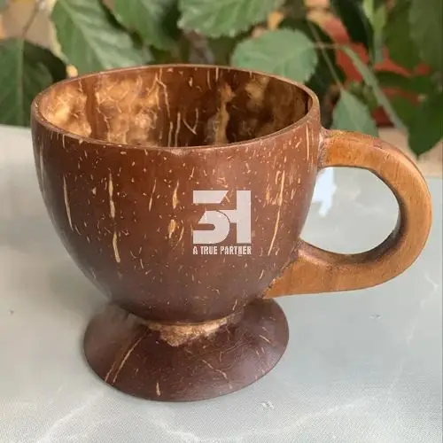 Factory Price Coconut Tea Cup With High Quality And Ready To Ship