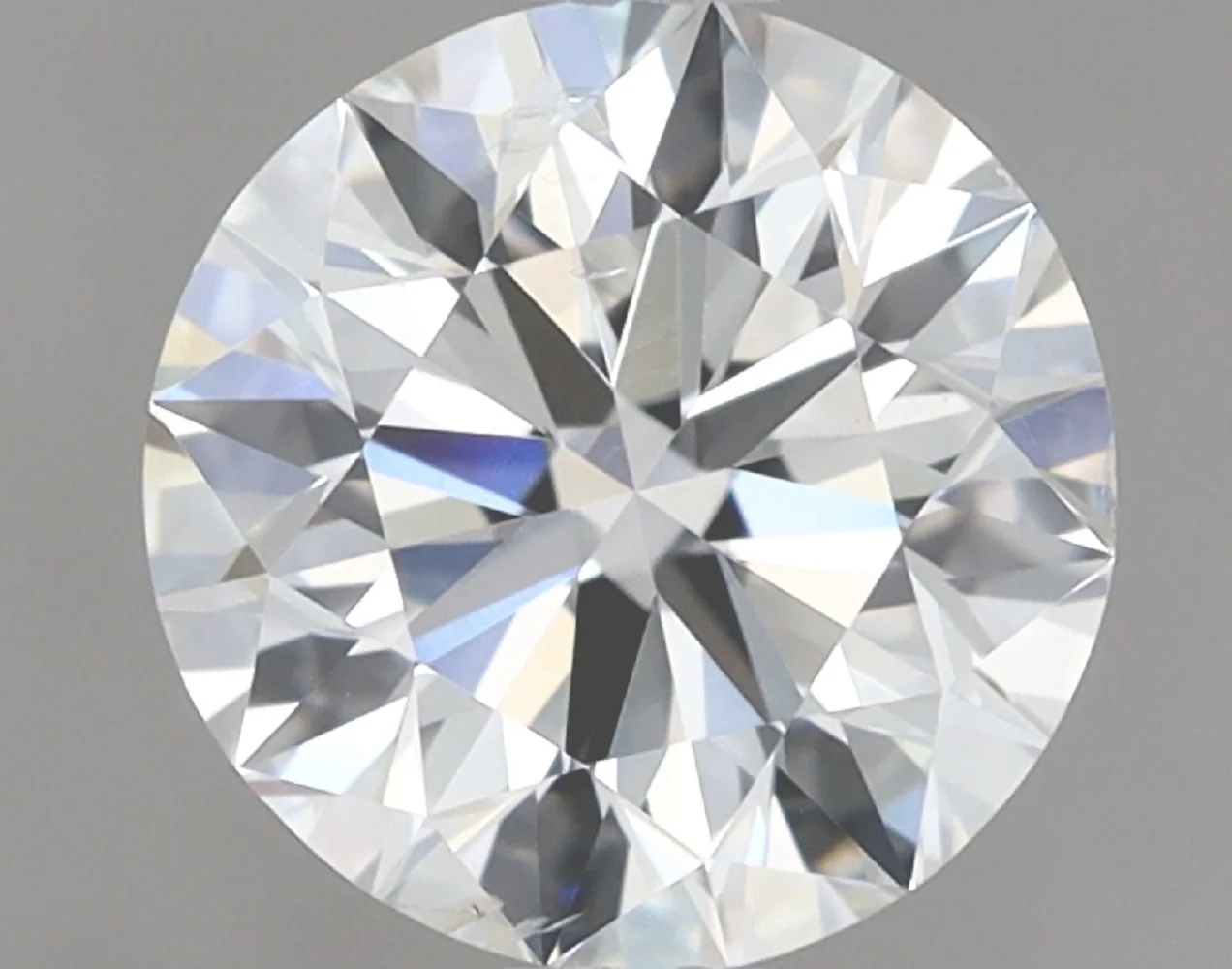 GIA Certified 1.00Carat Round Brilliant Cut 100% Real Natural Diamond F Color & SI1 Clarity Diamond at Factory Price