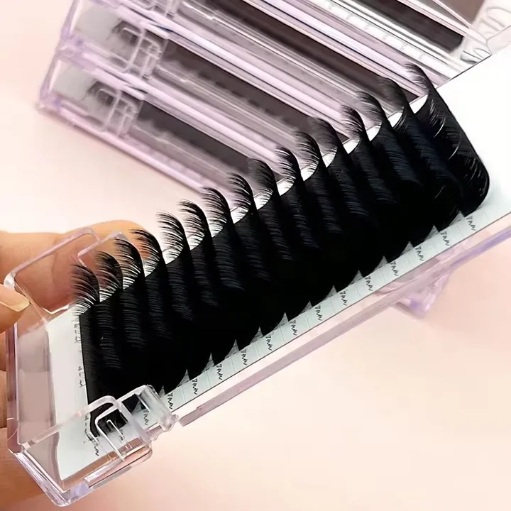 Grafting Cluster Segment Long DIY Lash Kit Superfine Eyelash DIY Kit Natural at Home Hand Made Synthetic Hair Black Cotton Band