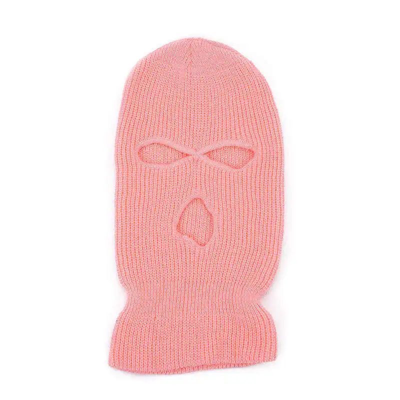 Custom knitted 3 hole Balaclava