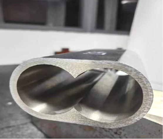 Nickel-Chrome-Tungsten Composite Liner for twin screw extruder