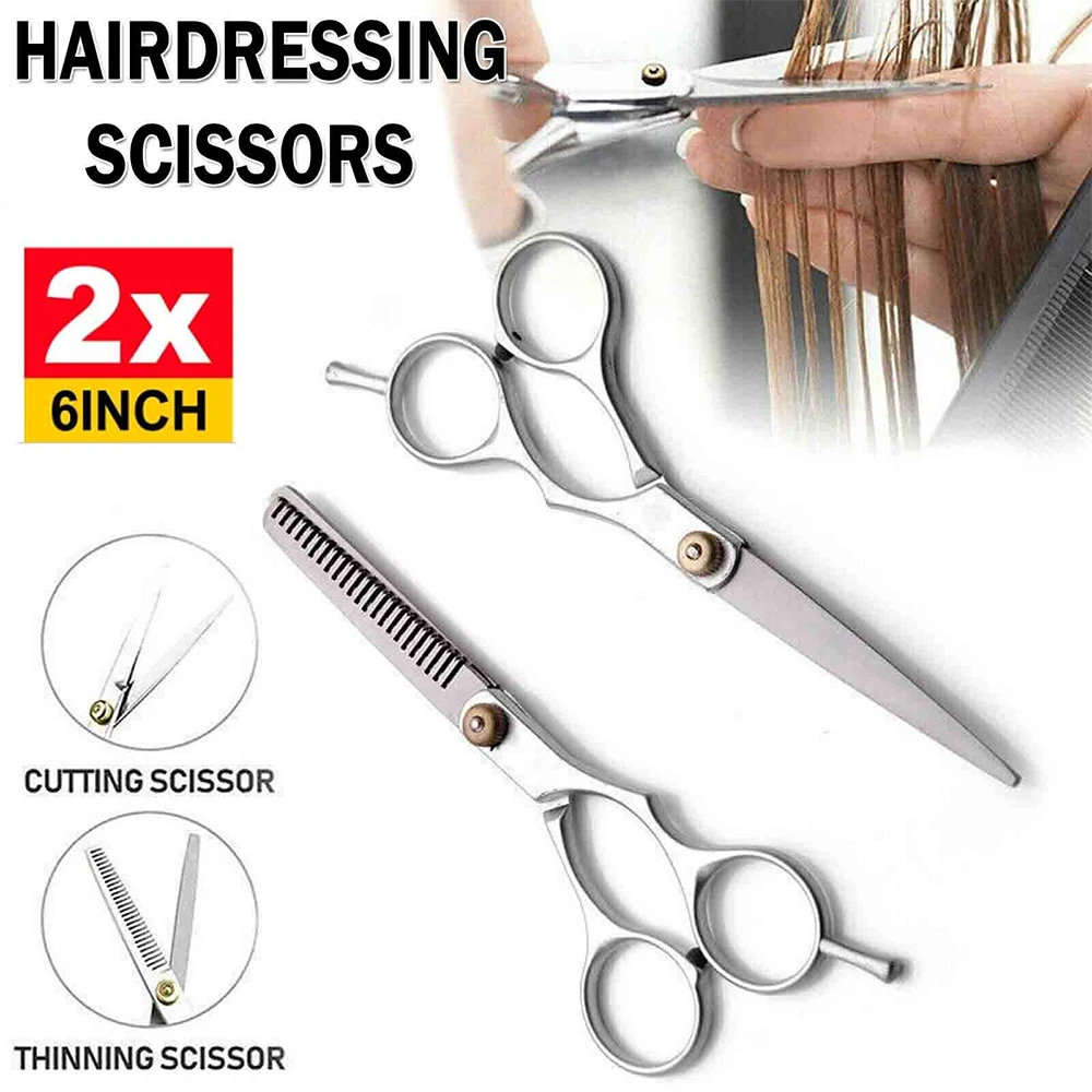 Adjustable Screw Barber Razor Series Scissors Thinning Teeth Scissors Professional Stainless Steel Beauty Salon Tools equipments