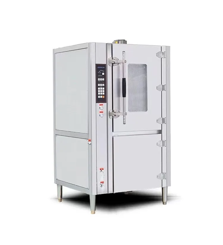 Automatic rapid commercial electric microwave convection oven duck roaster cabinet with rotary for hotel restaurant