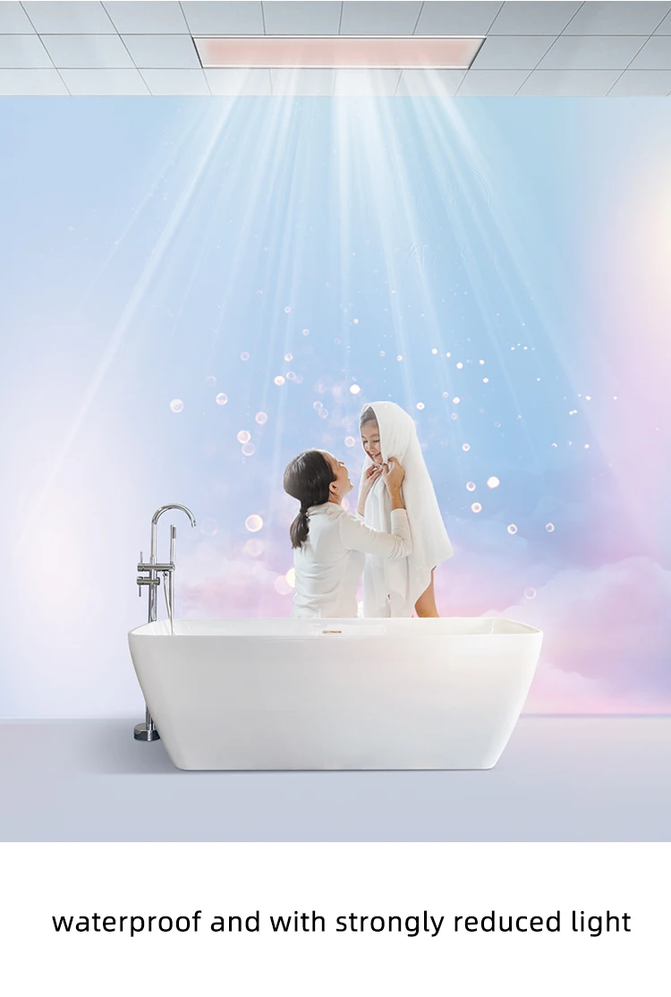 JHHeater Bathroom SPA Glass Heater with 1600W carbon fiber element 5 seconds fasting heating performance glimmer light