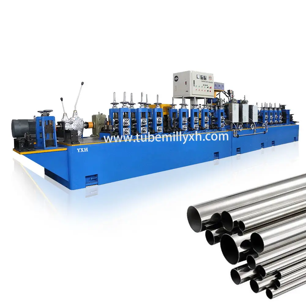 Stainless Steel SS Plumbing Tube Pipe Making Production Line  Water Pipe Abrasive Cutting Machine
