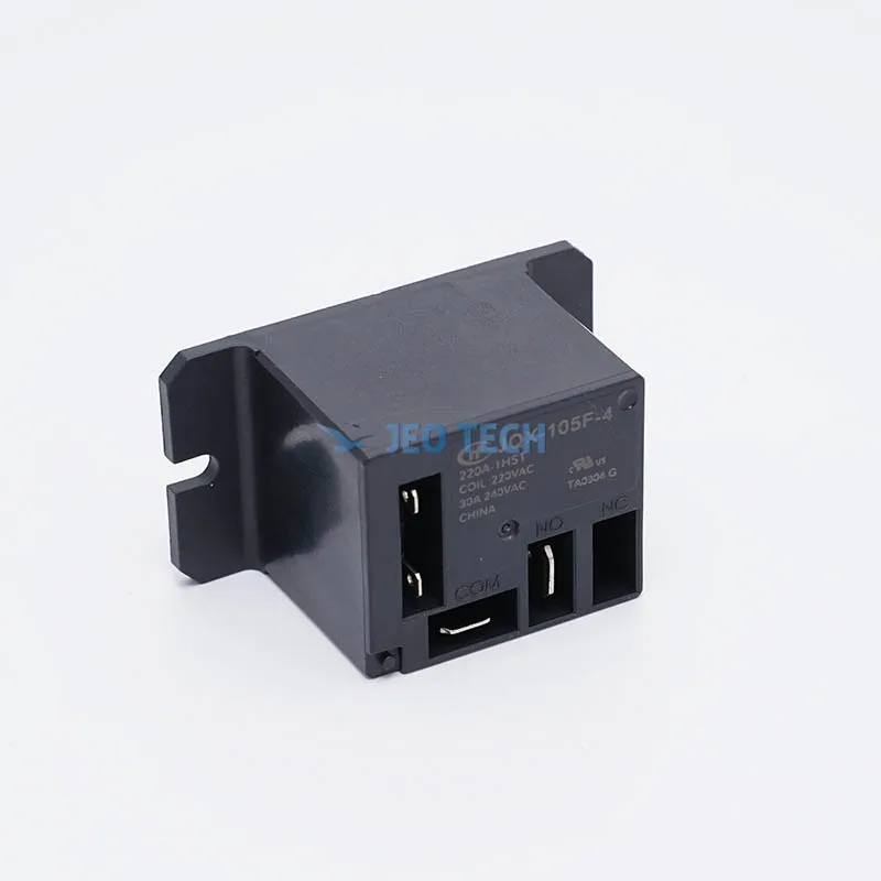 Small High Power Relays HF105F Relay HF115FK/12-H3T HF115FK/24-H3T 30A 240VAC 4Pin