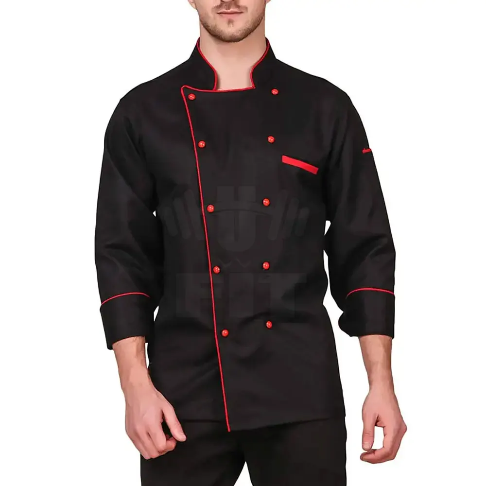 Hot Selling High Quality Design Chef Jacket Restaurant Uniform Kitchen Cooking Chef Uniform