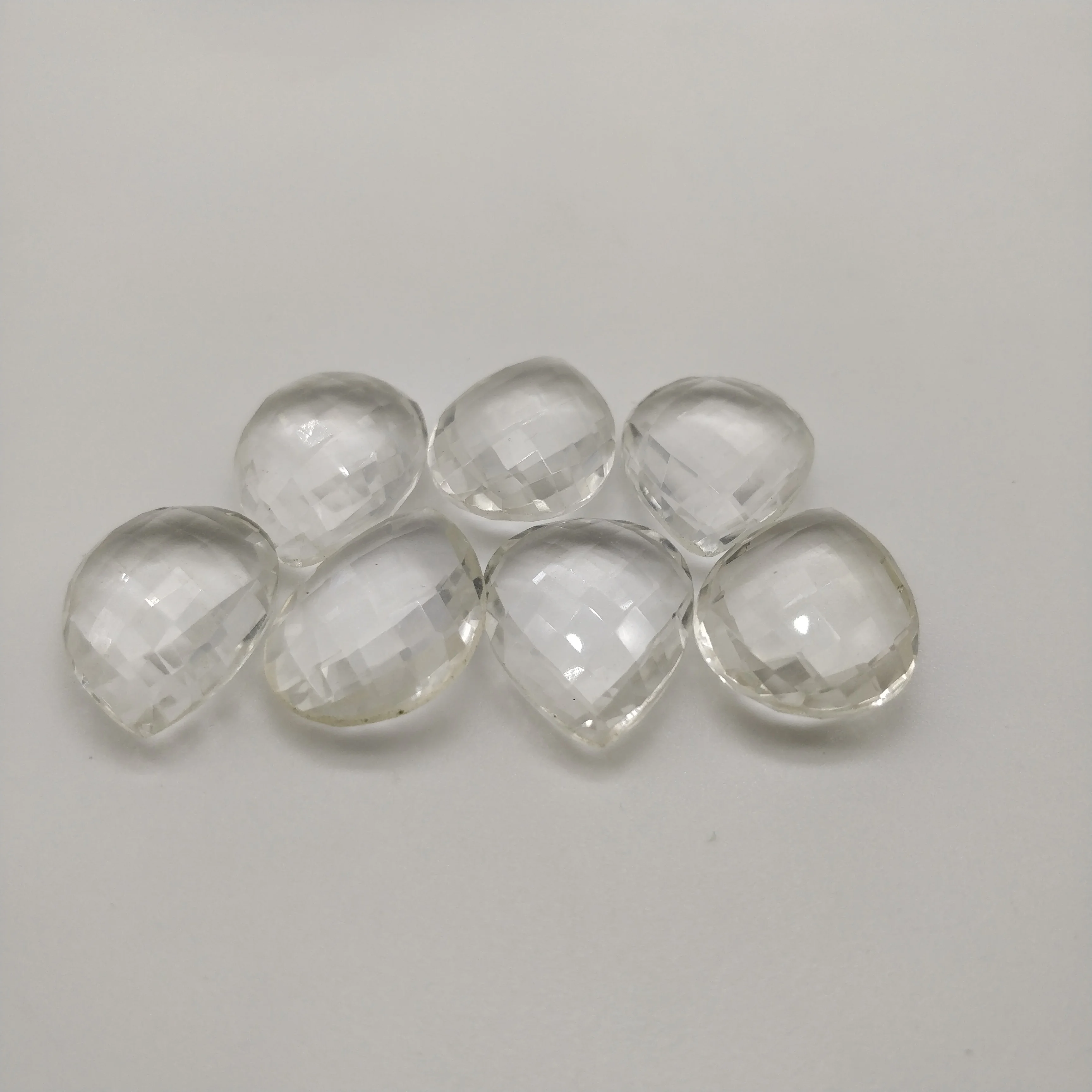 Natural Crystal or Clear Quartz Calibrated  Briolette Pear Shape For Pendant Direct from Exporter and Manufacture of India