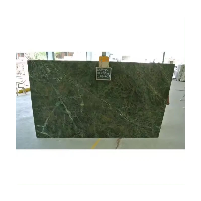 Последнее прибытие стандартное качество стильный дождь лес зеленый мрамор доступен по низкой цене