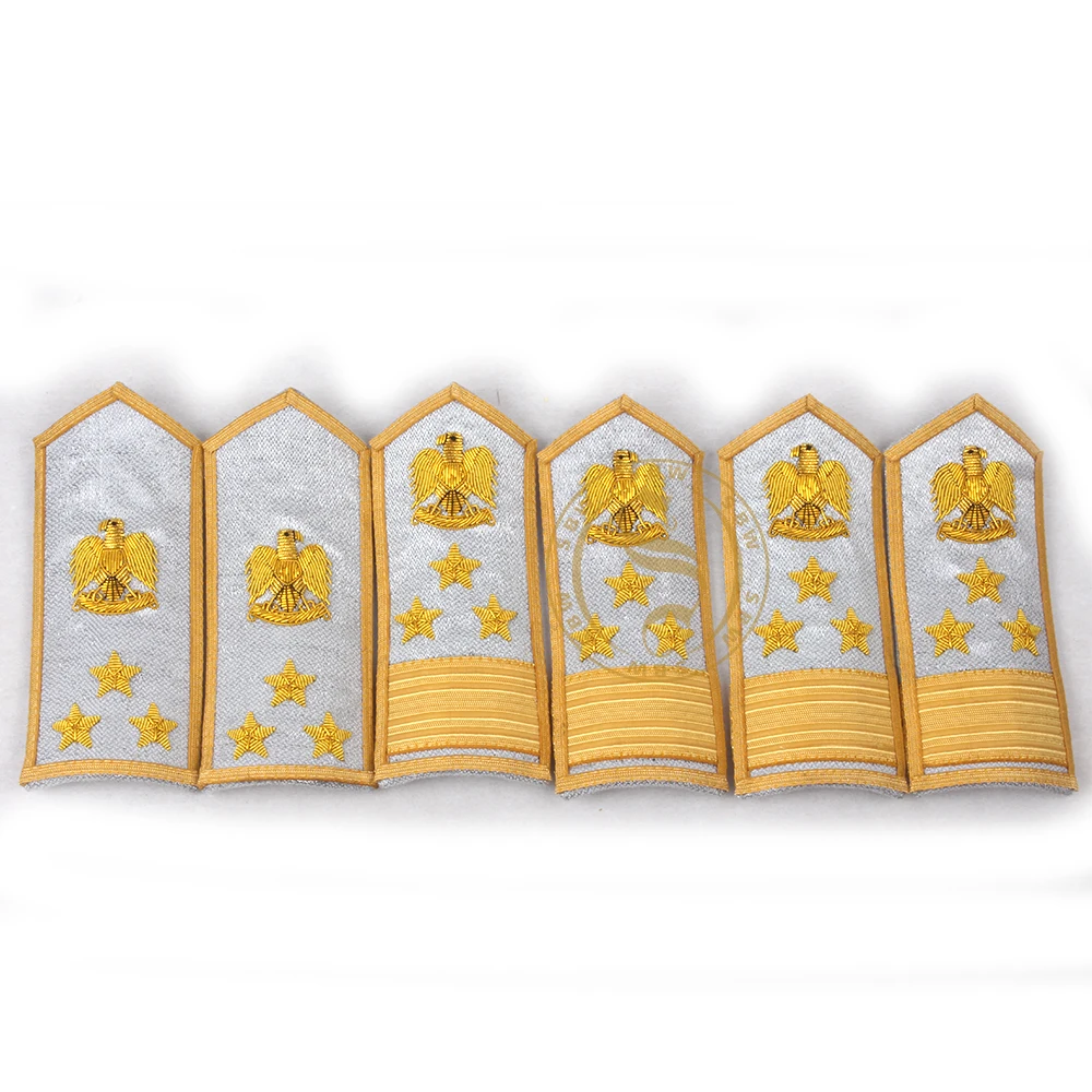 Wholesale Durable Colorful Custom Size Waterproof High Quality Chief Engineer Shoulder Board Pads