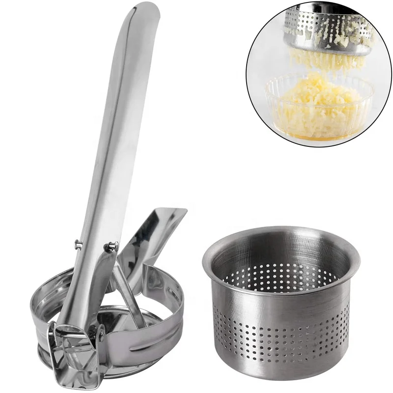 Good Use Stainless Steel Potato Ricer Press Manual Masher for Potatoes, Fruits, Baby Food