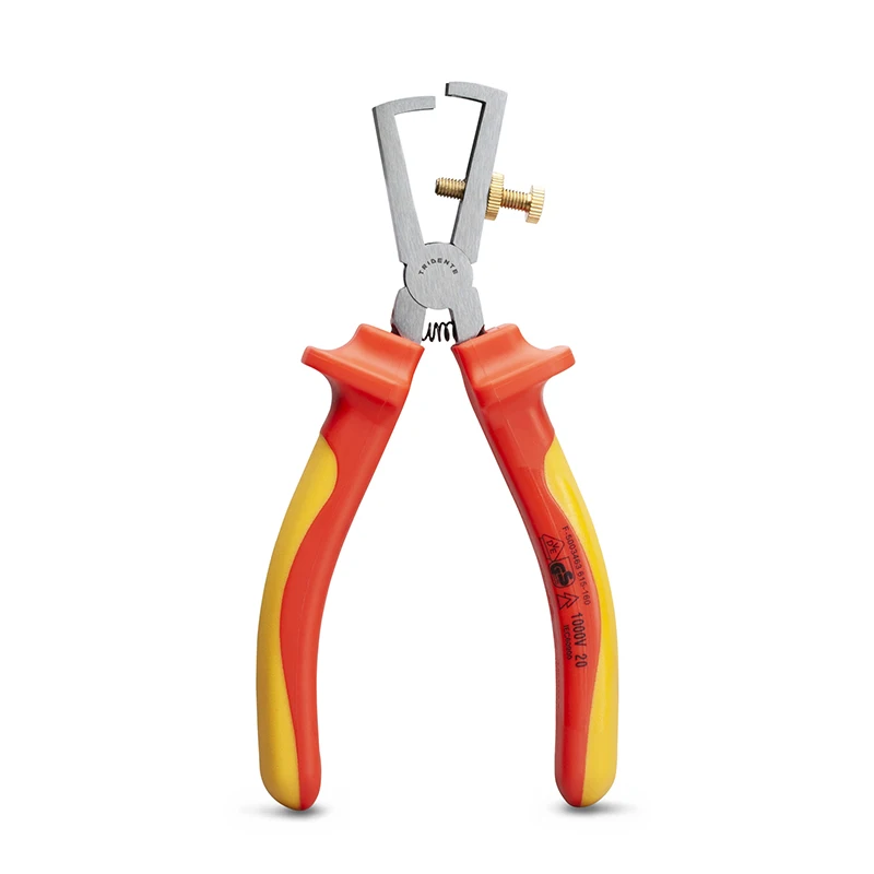 Taiwan made 1000V VDE Insulated Tools, 160mm Wire Stripping Pliers