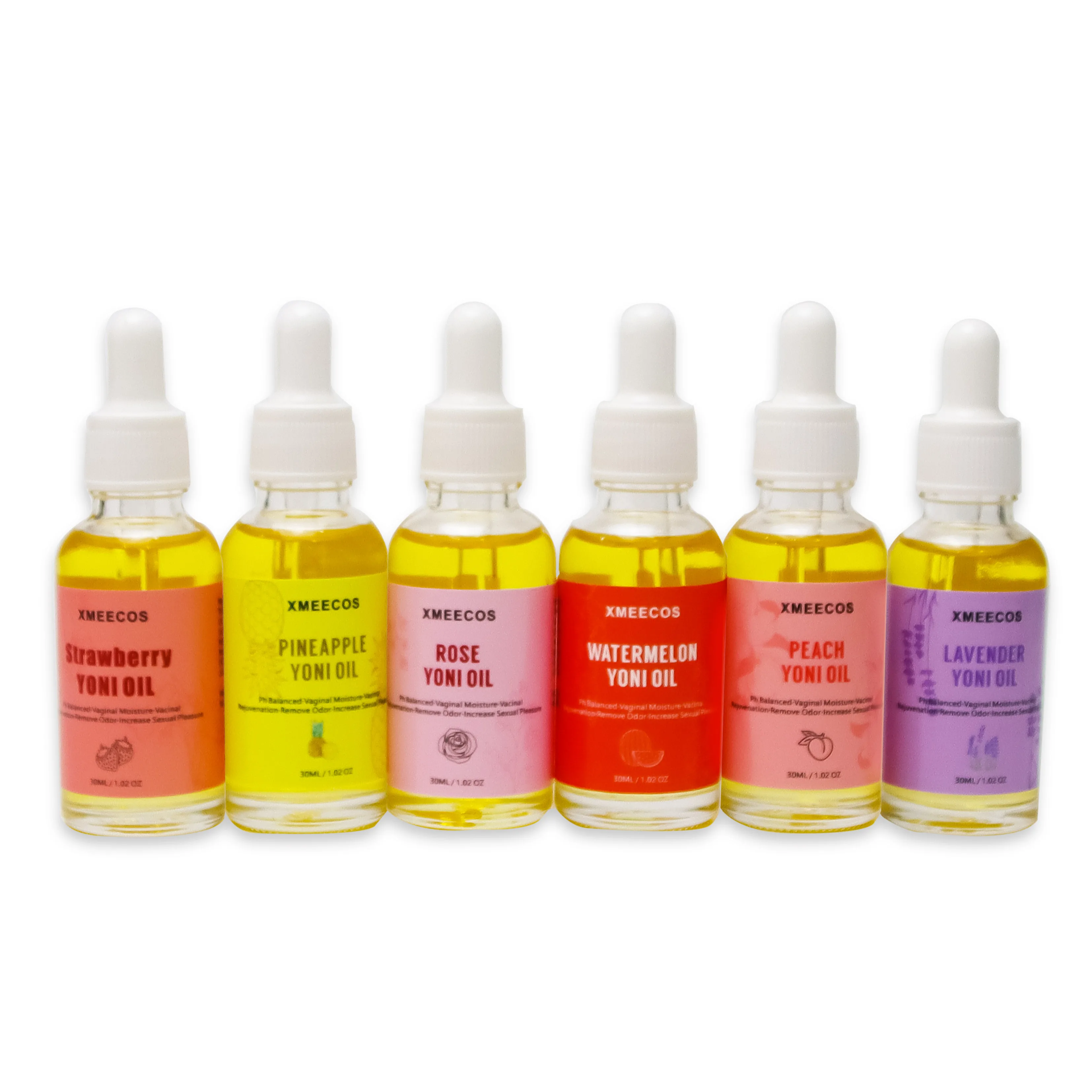 Private Label Herbal Feminine Care Yoni Products Oil Vaginal Tightening Custom Fruit and Flower Scented Yoni Essential Oil