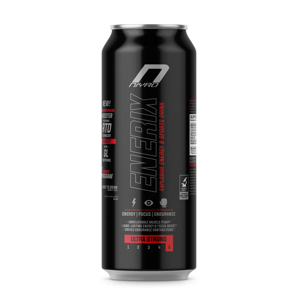Энергетический напиток Niyro Enerix 12*500 мл добавка для спортивного питания индивидуальная упаковка с логотипом OEM OBM частная этикетка