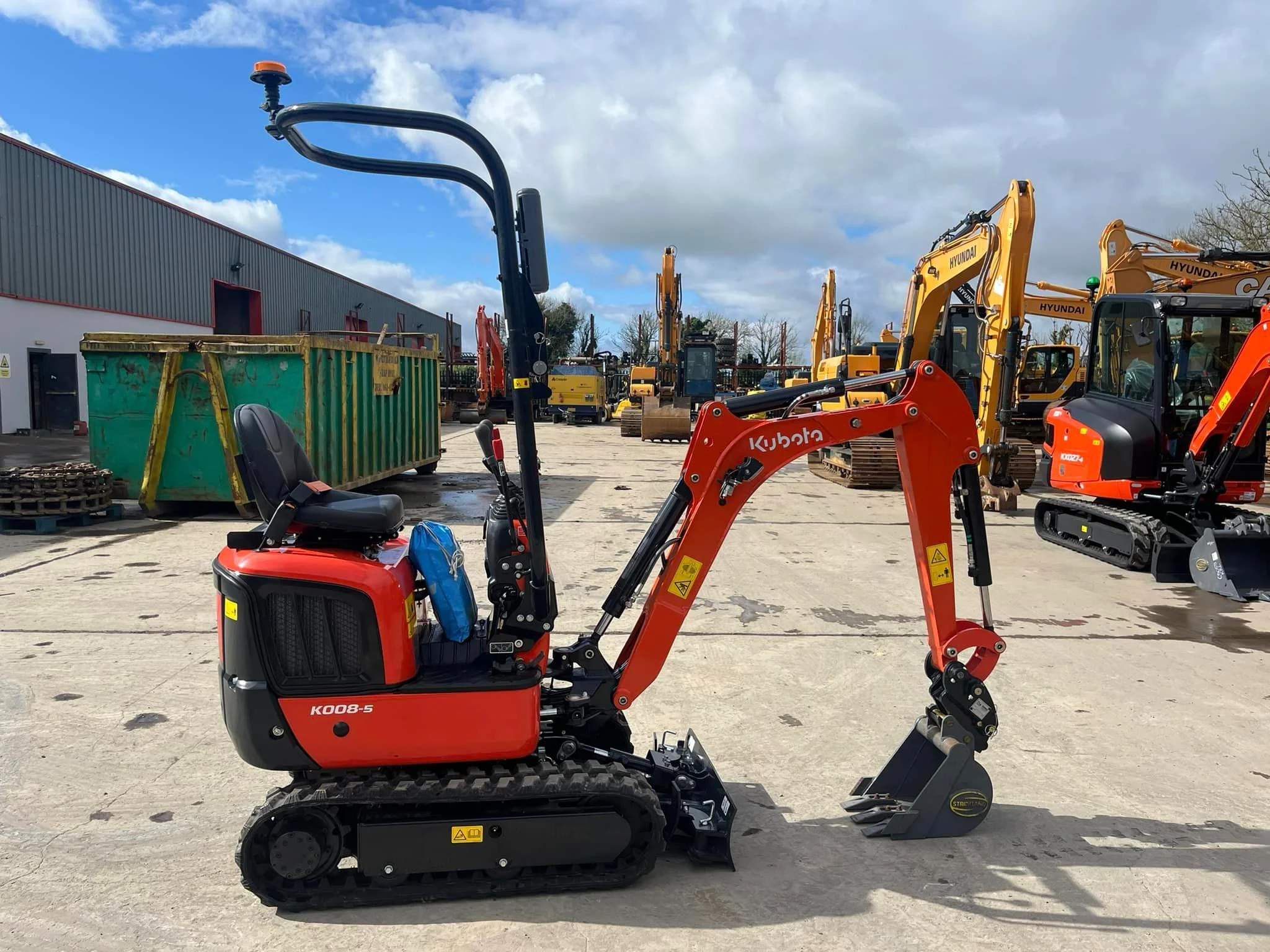Star Products New Kubota U10-5 Micro Excavator Out For Delivery Today Ready To Ship
