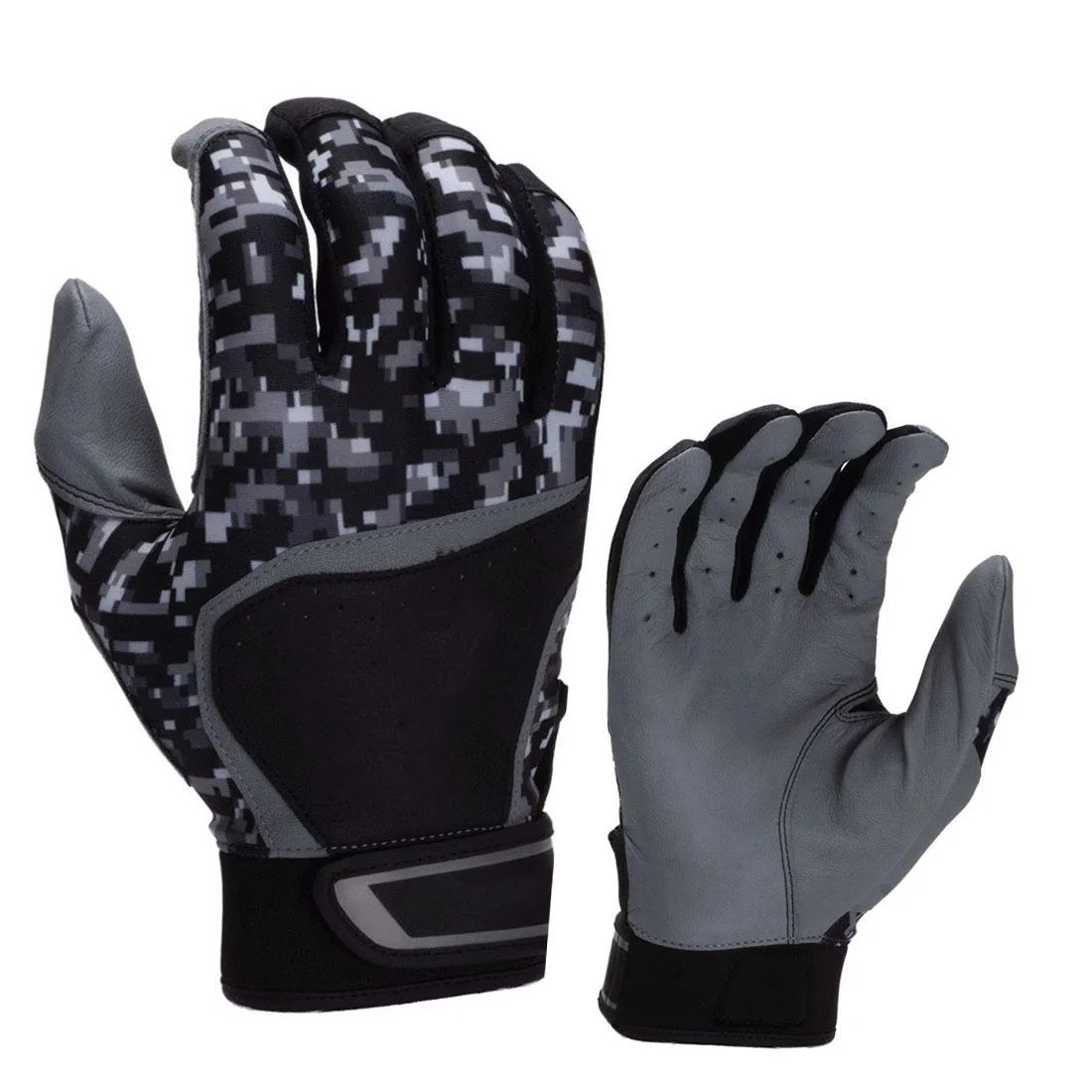 2024 Best Leather Baseball Softball Batting Gloves Custom Logo Sports Gloves for Outfield & Infield Players Made in Pakistan