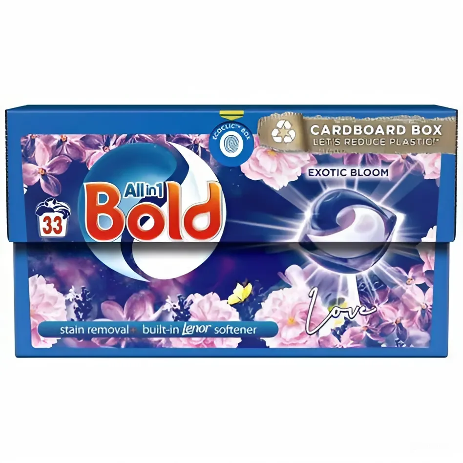 Bold Lenor All-in-1 Pods Exotic Bloom 33 Washloads - Bulk Supply for Wholesale Buyers