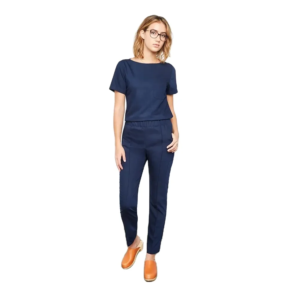 New Design Unisex Workwear Wholesale Nurse OEM Short Sleeved Clinical Uniforms Women Medical Nurse Scrub Uniforms