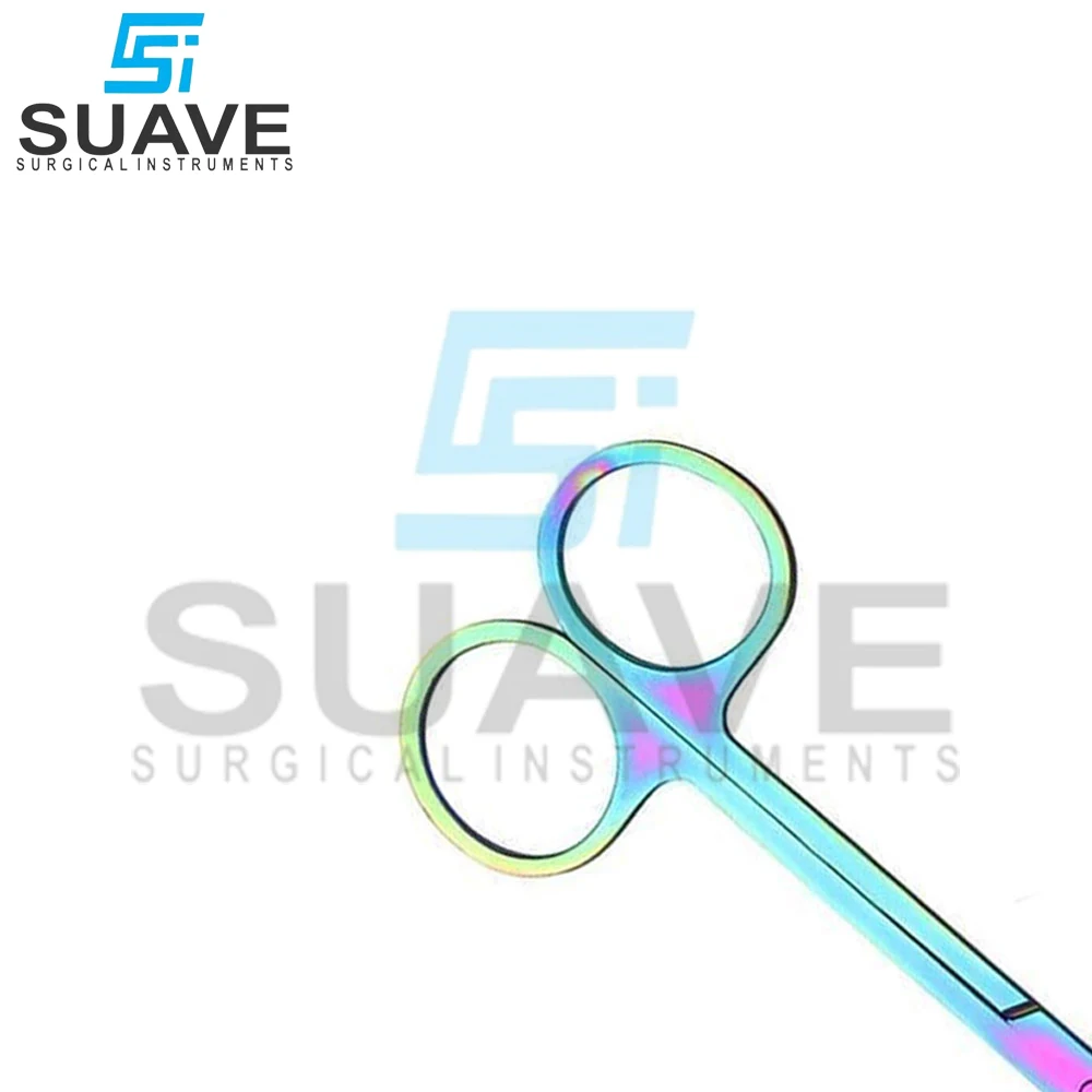 SUAVE SURGICAL INSTRUMENTS Best Selling Straight-Shaped Staleks Cuticle Scissors Custom Made with Sharp Tip for Beauty Use