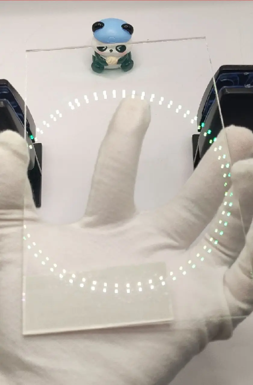 2mm Single-sided double-coated anti-reflective glass