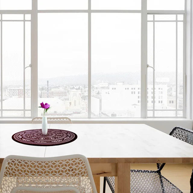 Hot sale/Home furniture Dining Round centerpiece on the table For fashionable desk decoration Hakata textile