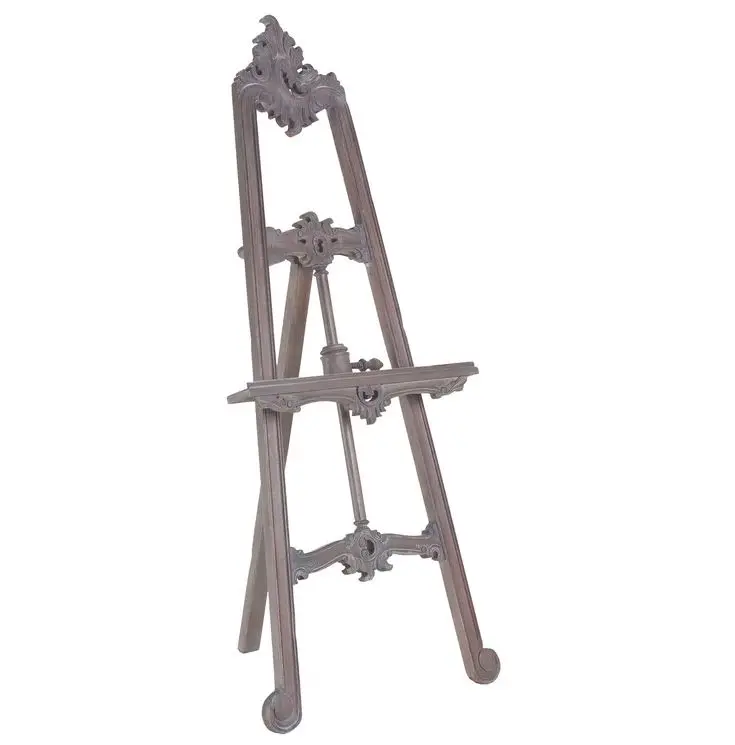 Handmade adjustable wooden display easel stand freestanding for home office school floor and tabletop decor picture holder 2023