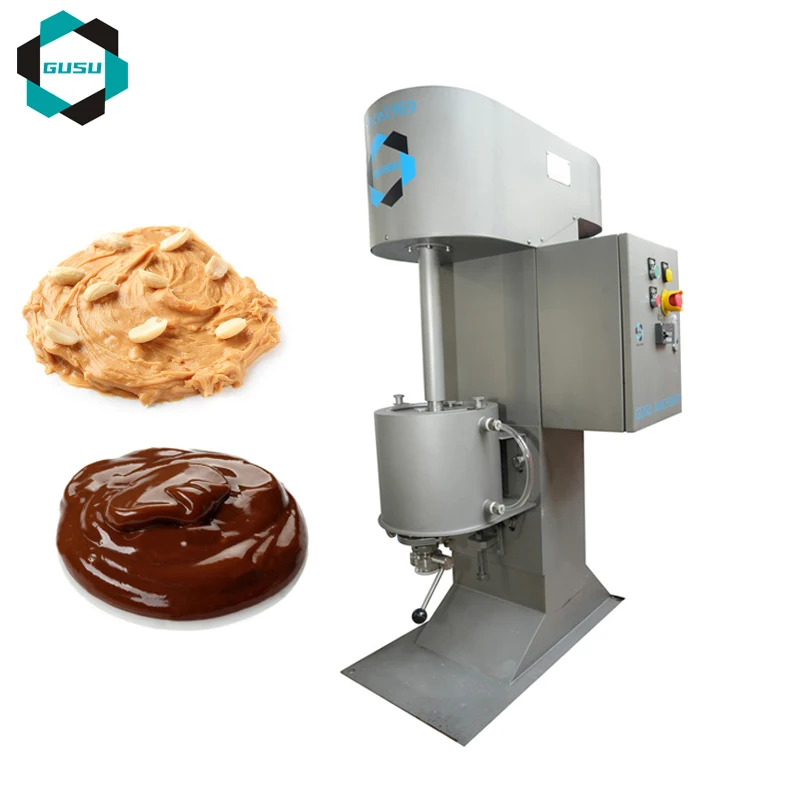 Gusu Small 5L Chocolate Ball Mill Machine for Chocolate Paste peanut butter grinding