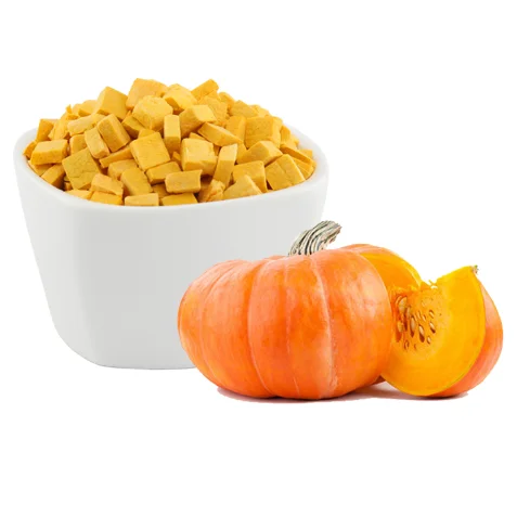 Vietnam High quality Dried Vegetables Products Organic Diced Block Shape Dried New Freeze Pumpkin In Bulk Vacuum Packaging