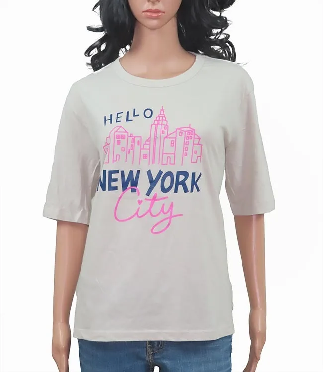 2024 High Quality Women T-shirt Custom Cotton and modal  Women Clothing T-shirt from india