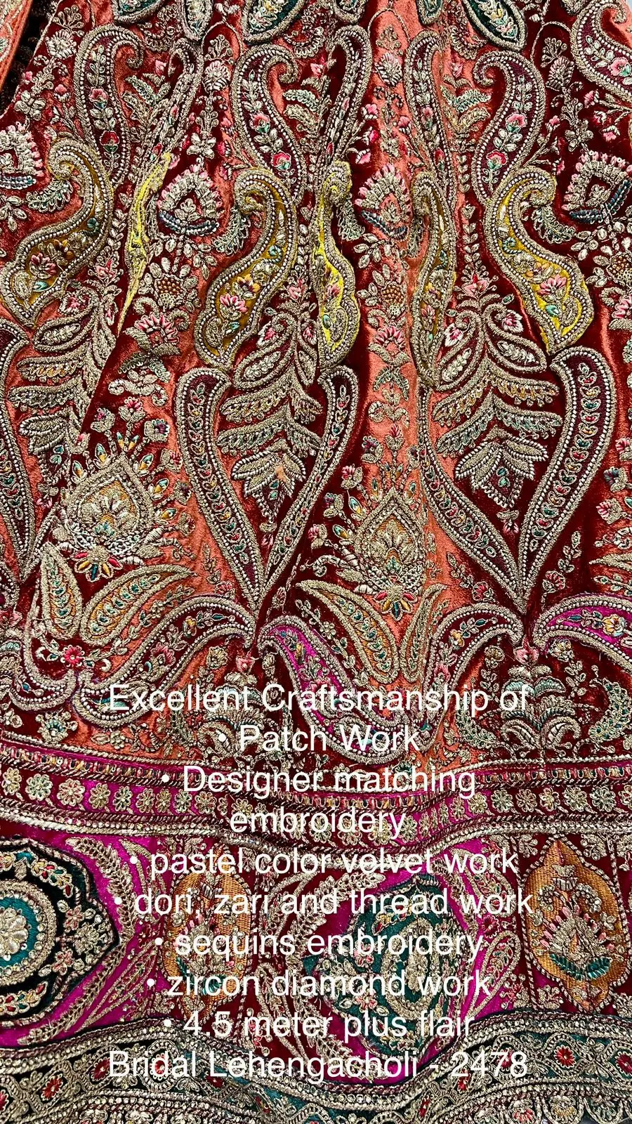 Hot Selling Beautiful Bridal Lahnga Choli Buy Direct From Manufacturer New Design Wedding Lahnega Choli For Elegant Women India