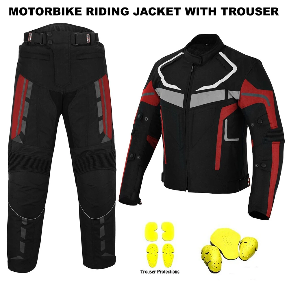 New Design Motorcycle Suit Motorbike Cardura Jacket and Pant Motorcycle Racing Suit Made in Pakistan
