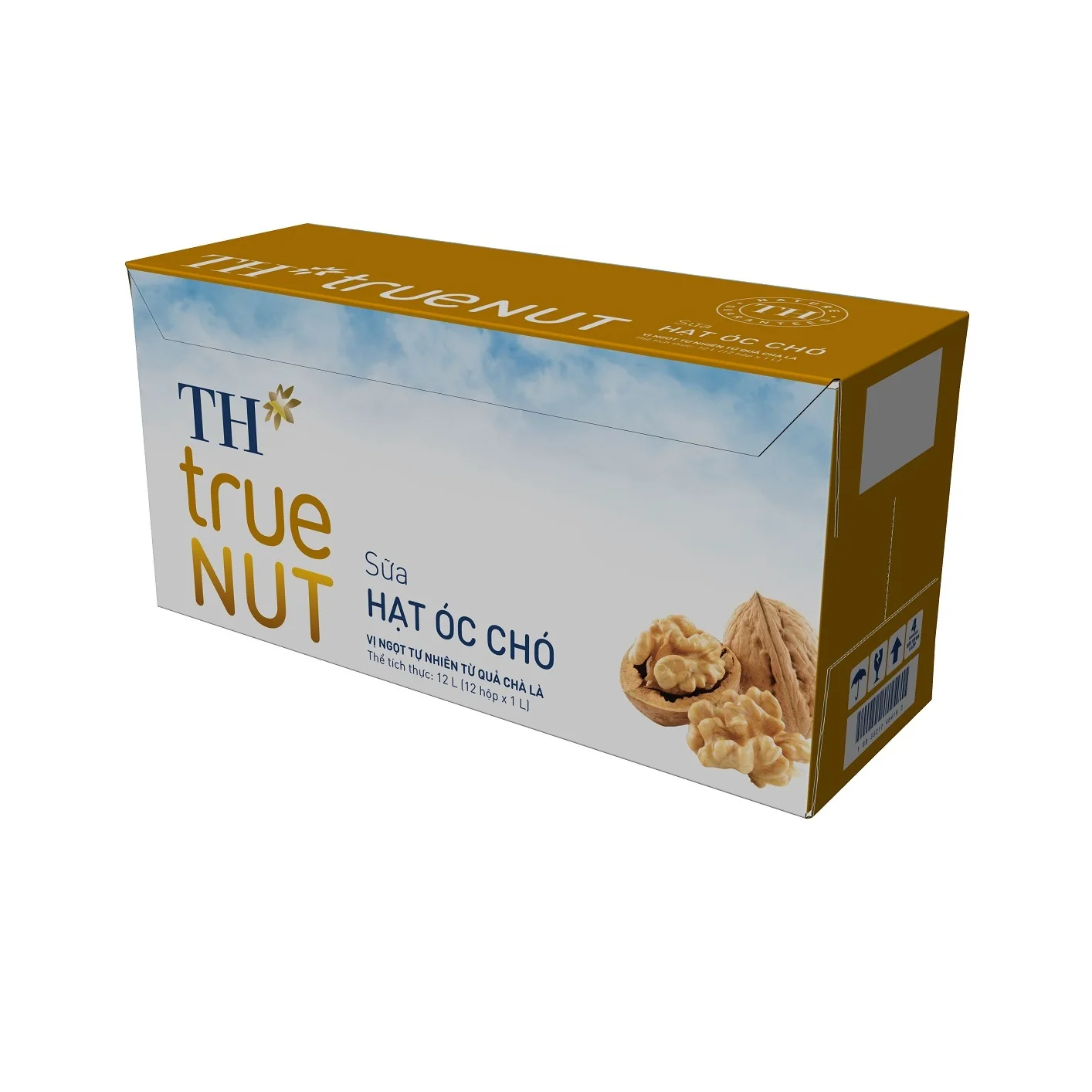 Walnut Milk TH true NUT 1L Flavored Milk Blended Dairy Products Sterilized Drink Flavored Nut Milk with 9 Months Shelf Life