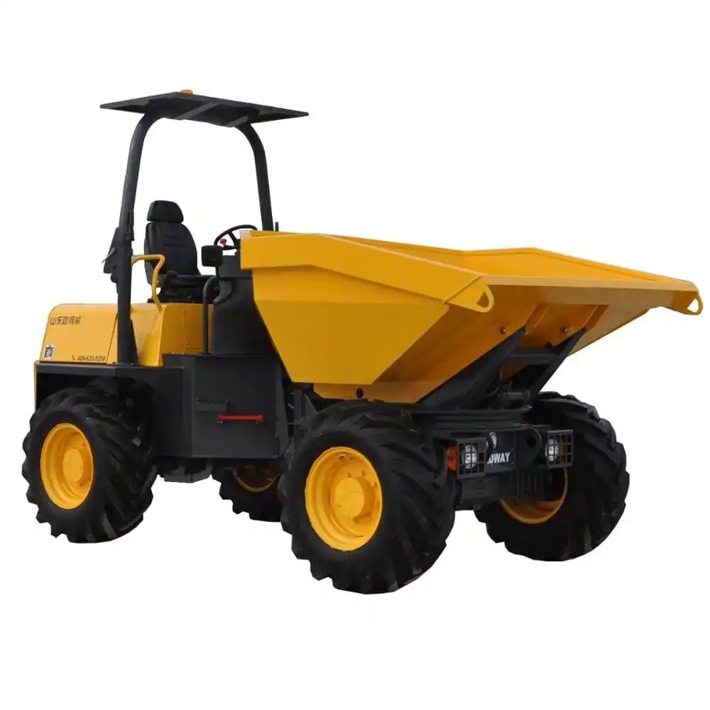 Mini Wheel Transporter Rubber Track Dumper 500kg 800kg 1000kg 1ton-8ton Crawler Dump Usa