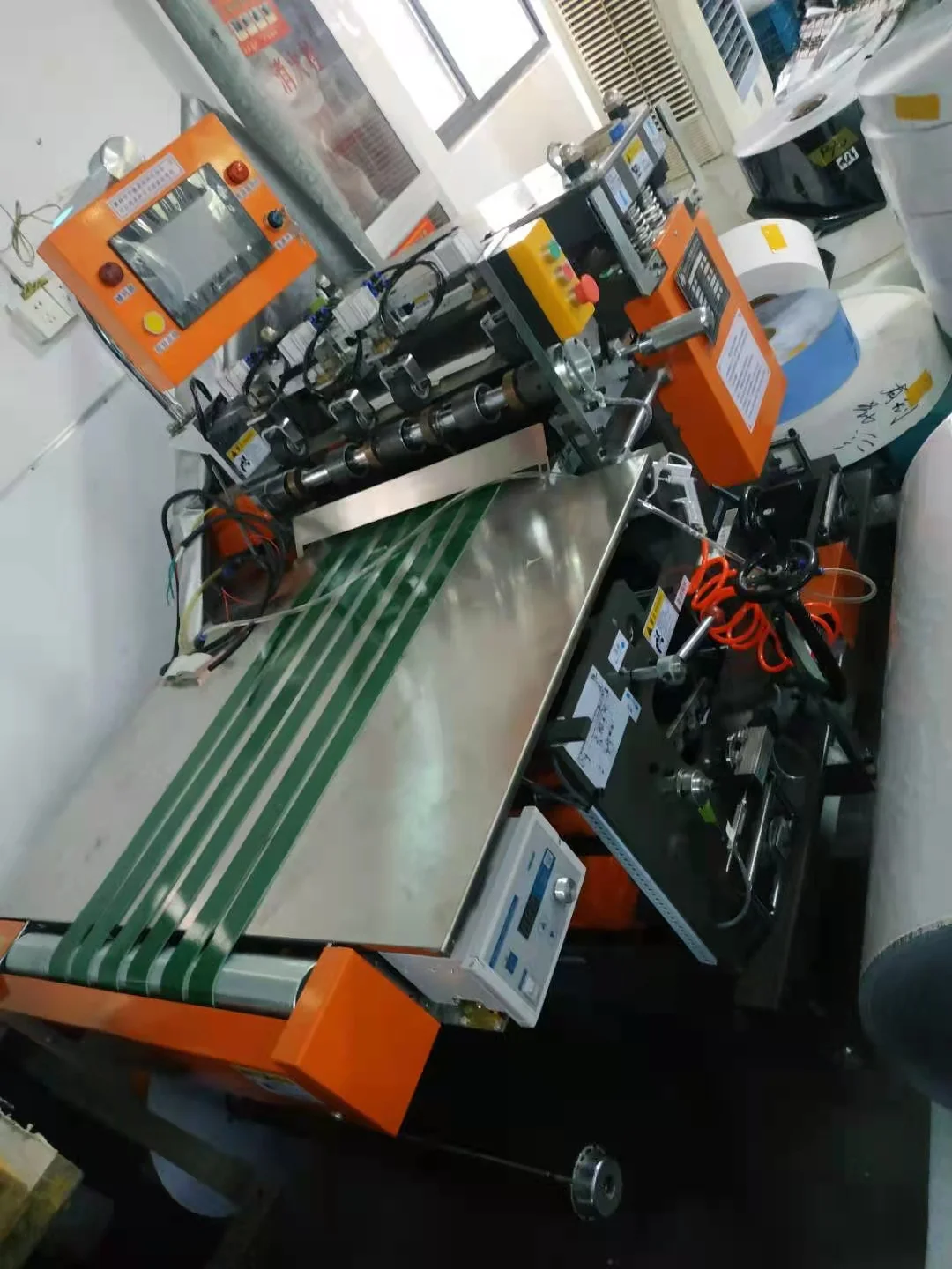 Higher Speed Die Cutting PP Bag And Big Bag Irregular Shape Auto Machine For Making Bags With Nartic Spout Pouch