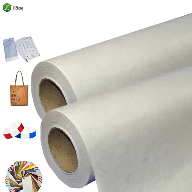 Lizheng Dupont Tyvek Paper 1025d 1056d 1070d 1082d 1443r Orginal Waterproof Custom China Tyvek Paper Roll
