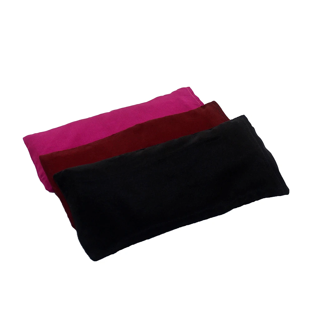 New Collection Custom Product Meditation Custom Slik Eye Pillow  (Direct Filled) Solid color At Competitive Price
